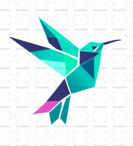 Geometrischer Kolibri